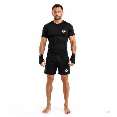 8. Schwarzes Herren-Kompressionsshirt COMBATWEAR | DBX Bushido