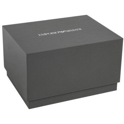 8. Herrenuhr + Armband EMPORIO ARMANI Paolo AR80070SET + Box