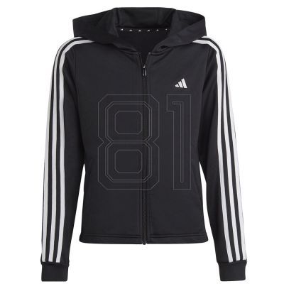 4. Adidas TR-ES 3 Stripes FZH Jr HR5792 Sweatshirt