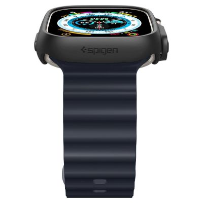 9. Spigen Thin Fit Gehäuse für Apple Watch Ultra (49 mm) – Schwarz