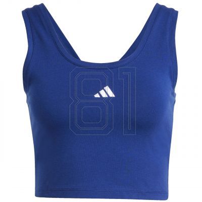 adidas Essentials Lifestyle-Tanktop aus Baumwolle mit kleinem Logo W JC5939