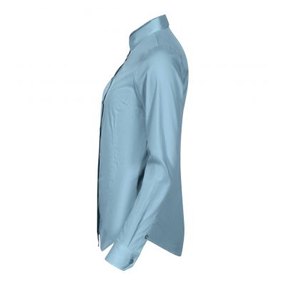7. Malfini Style LS W MLI-22915 Hemd blau
