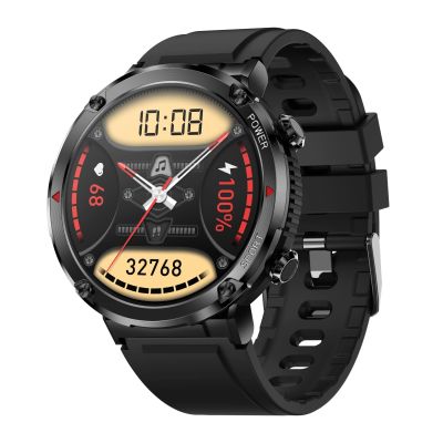 3. Gravity GT21-5 Smartwatch + marineblaues Silikonarmband