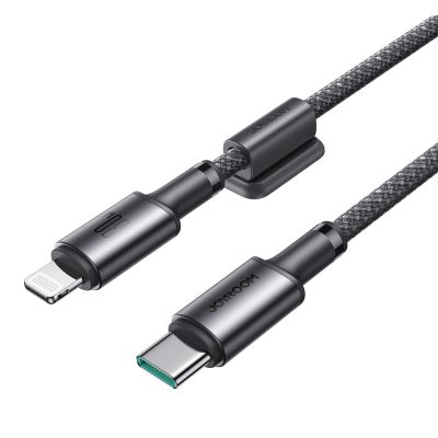 3. Joyroom S-A50 Unlimited Series 30W USB-C - Lightning Kabel mit magnetischer Organizer 1,2 m - Grau