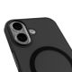 5. Puro Daylight Magsafe-kompatible Silikonhülle für iPhone 17 – durchscheinendes Schwarz