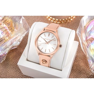 5. MICHAEL KORS Slim Runway MK7545 Damenuhr + Box