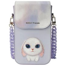 Nimmy Big Eyed Pet 2.0 Kaninchen-Telefontasche - Lila