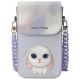 Nimmy Big Eyed Pet 2.0 Kaninchen-Telefontasche - Lila