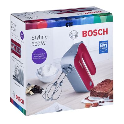 7. BOSCH MFQ 40303 Handmixer (500W; rot)