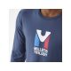 7. MILLET M Chamonix Tri Ts Ls T-Shirt marineblau