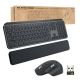 8. Logitech MX Keys Business Gen 2 Tastatur und Maus inklusive Office RF Wireless + Bluetooth QWERTY American International Graphite