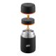 7. Esbit Speisekanne 500ml, Thermoskanne für Abendessen, Schwarz