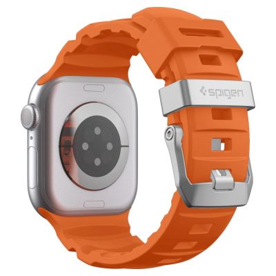 7. Spigen WBS2 Armband für Apple Watch 44 / 45 / 46 / 49 mm - Orange