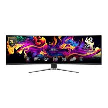 MSI MPG 491CQP QD-OLED-Computermonitor 124,5 cm (49 Zoll) 5120 x 1440 Pixel Dual WQHD Schwarz