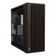 27. ASUS ProArt PA602 Wood Edition Modern Black – Midi-Tower mit Seitenwand aus gehärtetem Glas, Schwarz, Holz