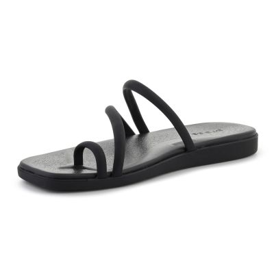 3. CROCS MIAMI Zehenschlaufensandale in Schwarz 209862-001