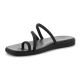 3. CROCS MIAMI Zehenschlaufensandale in Schwarz 209862-001