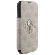 4. Guess Book 4G Metall-Logo-Hülle für iPhone 17 Pro – Pink