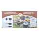 7. Esschert Design FF215 Campingküchenbesteck-Set Schwarz