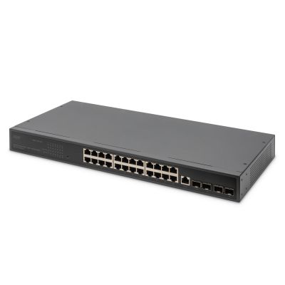 9. Switch 24 Port GE 4 SFP+ Uplink L3