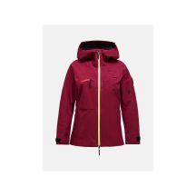 PEAK PERFORMANCE W Alpine Gore-Tex 3L Jacke Burgunderrot