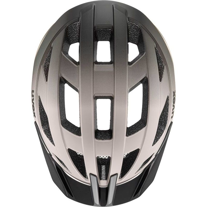 2. UVEX I-vo 2 Fahrradhelm 56-60 cm, pulver/grau matt