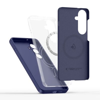3. Tech-Protect Silikon-MagSafe-Hülle für Samsung Galaxy S26 – Lila