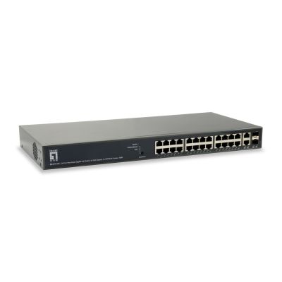 3. LevelOne TURING WebSmart/GB PoE-Switch 26-Port 185W 1Gbps