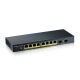 2. Zyxel GS1900-10HP Switch 10p PoE (PoE+: 8;) 77W Managed Gigabit