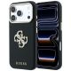 2. Guess Smooth & Big Strass Logo & Strap Schutzhülle für iPhone 18 Pro Max / 17 Pro Max, schwarz