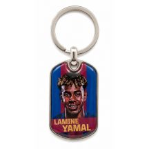 FC Barcelona Lamine Yamal Schlüsselanhänger, Originallizenz BLL7100