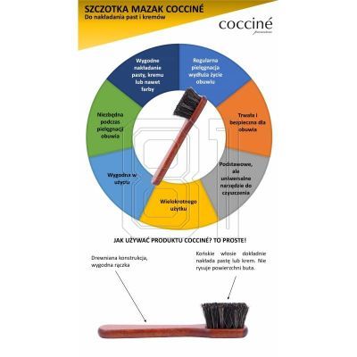 3. Coccine kleine Schuhbürste DA0248
