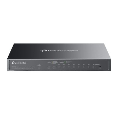 TP-LINK ES210GMP Omada 10-Port Gigabit Easy Managed Switch mit 8-Port PoE+