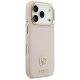 4. Guess Grained Strass Logo MagSafe Hülle für iPhone 17 Pro - Pink