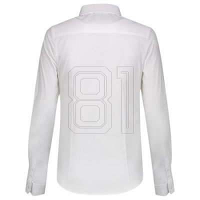 3. Malfini Taillierte Stretchbluse W MLI-T24T0 Weiß