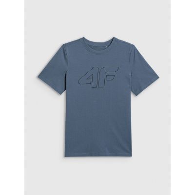 6. Normales bedrucktes Jungen-T-Shirt 4F 4FJRSS26TTSHM3599-10S