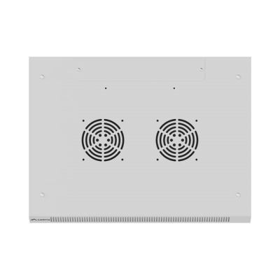 3. LANBERG Wandregalschrank 19" 4HE 600x450 GRAU METALLTÜR (FLACHVERPACKT)