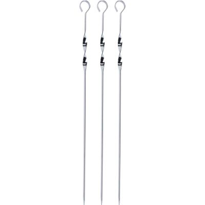9. Spieße für Schaschlik, 3 Stück, Länge 45 cm