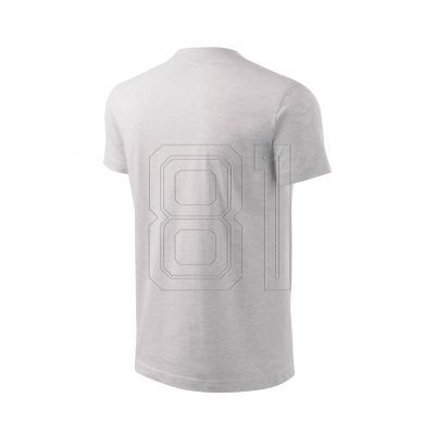 3. Malfini Basic Jr T-Shirt MLI-13803 hellgrau meliert