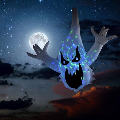 12. AUFBLASBARER LED-HALLOWEEN-GEIST