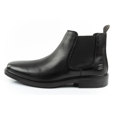2. Skechers Herrenschuhe Chelsea Boots Miller-Boris elegantes Leder