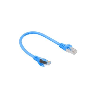 2. LANBERG PATCHKABEL KAT.6 FTP 0,25 M BLAU FLUKE PASSED