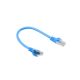 2. LANBERG PATCHKABEL KAT.6 FTP 0,25 M BLAU FLUKE PASSED