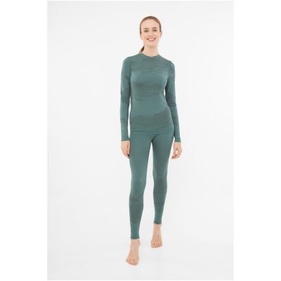 3. VIKING Gasher Lady Set Merino Damen Unterwäsche Größe M grün