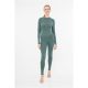 3. VIKING Gasher Lady Set Merino Damen Unterwäsche Größe M grün