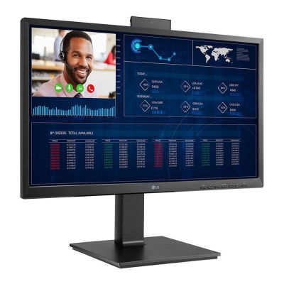 16. LG 24CQ651I-6P All-in-One-PC mit Intel® Celeron® J4105, 61 cm (24 Zoll), 1920 x 1080 Pixel, 4 GB DDR4-SDRAM, 16 GB HDD, Wi-Fi 4 (802.11n), Weiß