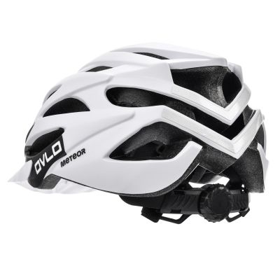 3. Meteor Ovlo S 16859 Fahrradhelm, 52-56 cm, weiß