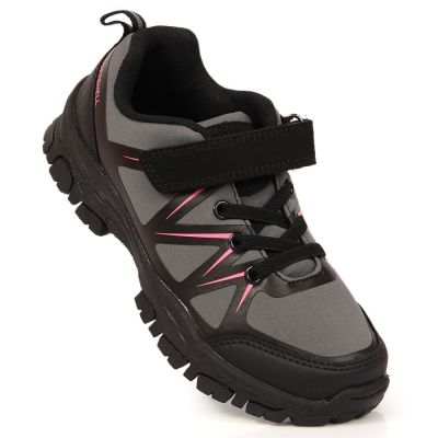 8. American Club Jr AM902A Wanderschuhe mit Klettverschluss, Grau 