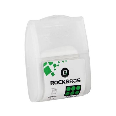 7. Rockbros GJ2001 Reparaturset für Fahrradschläuche – durchscheinend