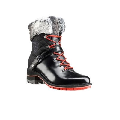 6. Rossignol W 1907 Megeve Schwarze Hochglanzschuhe